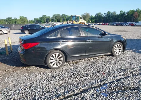 2014 Hyundai Sonata Limited z USA, uszkodzony, nr VIN 5NPEC4AC8EH833973